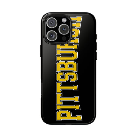 Pittsburgh Varsity Letters Phone Case Mate Tough