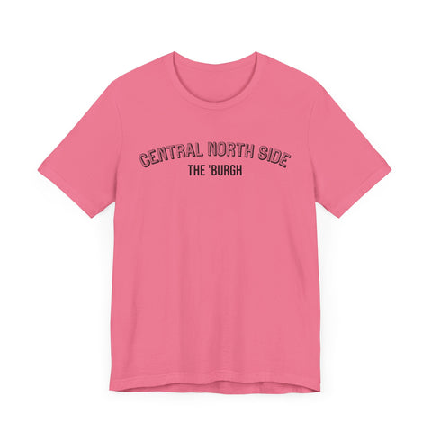 Central North Side  - The Burgh Neighborhood Series - Unisex Jersey Short Sleeve Tee T-Shirt Printify   