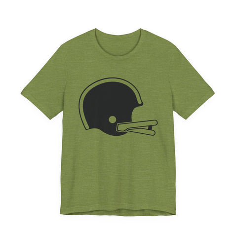 Classic Retro Football Helmet - Unisex Jersey Short Sleeve Tee