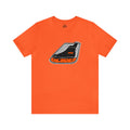 Erie Blades™ T-Shirt (Premium Lightweight) T-Shirt Vintage Ice Hockey Orange S 