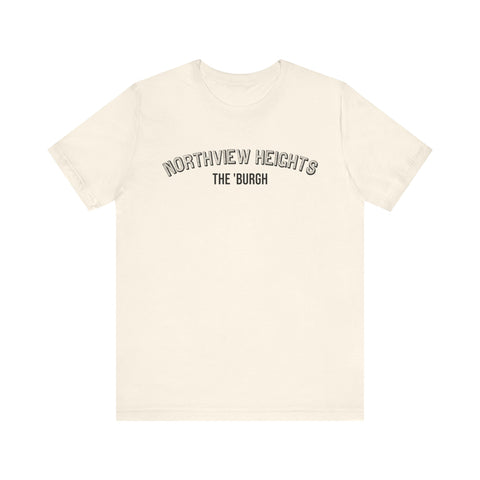 Northview Heights - The Burgh Neighborhood Series - Unisex Jersey Short Sleeve Tee T-Shirt Printify Natural S 