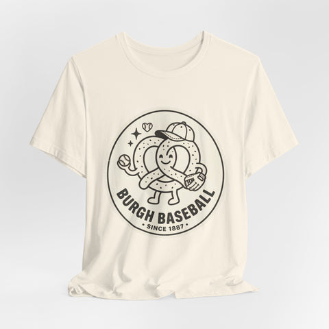 Burgh Baseball Pretzel Logo Tee | Pittsburgh Baseball Pride