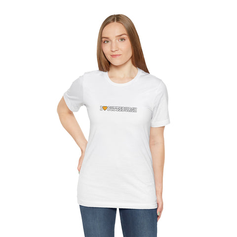 I Loved Pittsburgh Tee — Minimal City Love T-Shirt