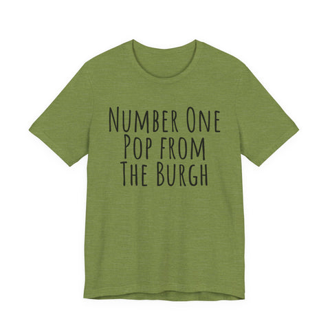 Number One Pop From The Burgh - Unisex Jersey Short Sleeve Tee