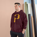 Heart of Pittsburgh - P for Pittsburgh Series - Champion Hoodie Hoodie Printify   