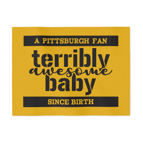 Terribly Awesome Baby - TT Style - Sweatshirt Blanket