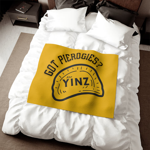 Yinz Got Pierogies? - TT Style - Sweatshirt Blanket