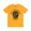 Retro Pittsburgh Hockey Shirt - Short Sleeve Tee T-Shirt Printify Gold S 