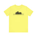 Pittsburgh Downtown Skyline Simplistic Design T-Shirt  - Unisex bella+canvas 3001 T-Shirt Printify Yellow S 