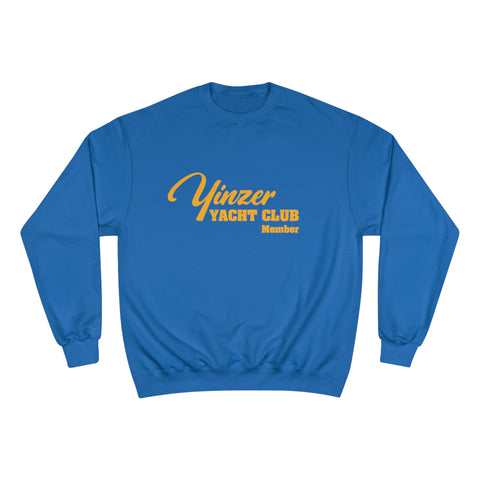 Yinzer Yacht Club Member - Champion Sweatshirt Sweatshirt Printify Royal Blue S