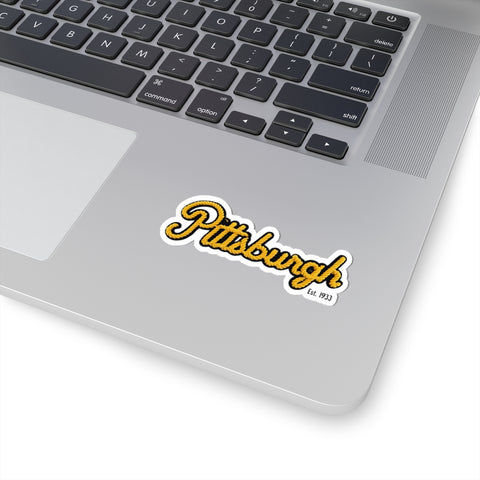 Pittsburgh Faux Embroidery -  Kiss-Cut Stickers