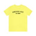 Homewood West - The Burgh Neighborhood Series - Unisex Jersey Short Sleeve Tee T-Shirt Printify Yellow S 