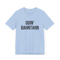 Pittsburgh Goin' Dahntahn Short Sleeve T-Shirt T-Shirt Printify Baby Blue S