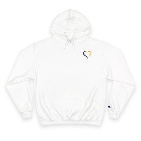 Pittsburgh Faux Embroidery - Print on back Hoodie