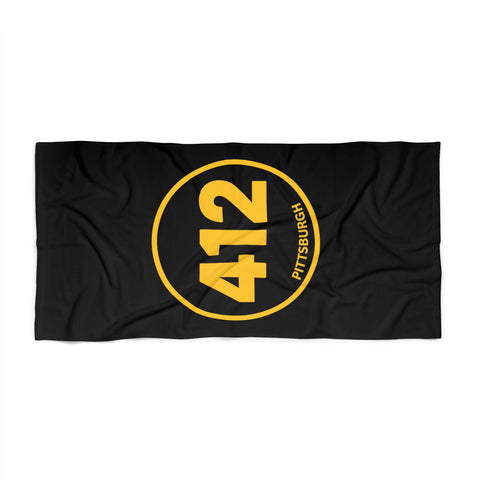 412 Stamp - Beach Towel