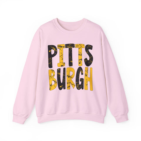 Painted Pittsburgh - Heavy Blend™ Crewneck Sweatshirt