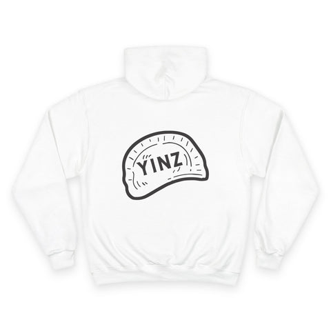 Yinz Pierogi - Print on back - Champion S700 Hoodie
