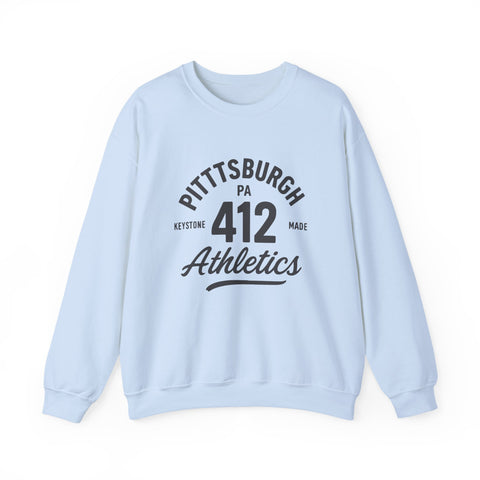 Heavy Blend Sweatshirt - 412 Keystone Made Classic Fit Crewneck Sweatshirt
