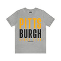 Big Pittsburgh - Short Sleeve Tee T-Shirt Printify Athletic Heather S 