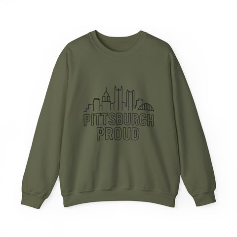 Pittsburgh Proud - Heavy Blend™ Crewneck Sweatshirt