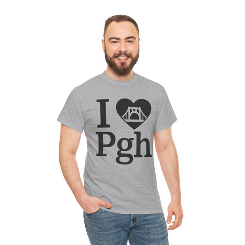 I Love PGH - Unisex Heavy Cotton Tee