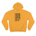 Pittsburgh Pirates World Series Ampersand - Champion Hoodie Hoodie Printify Gold S 