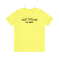 West Oakland - The Burgh Neighborhood Series - Unisex Jersey Short Sleeve Tee T-Shirt Printify Yellow S 