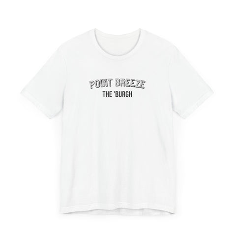 Point Breeze - The Burgh Neighborhood Series - Unisex Jersey Short Sleeve Tee T-Shirt Printify   