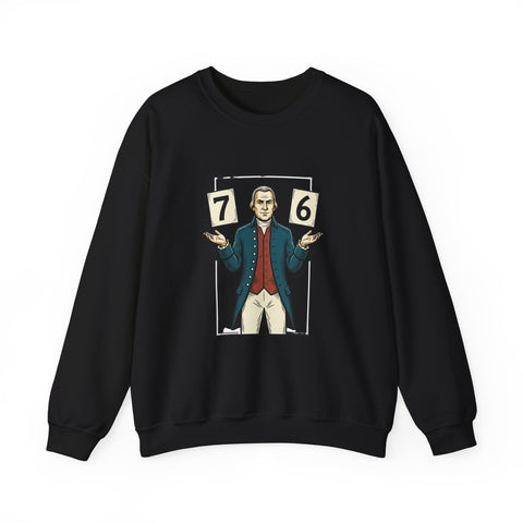 Spirit of '76 Meme Crewneck Sweatshirt | 6-7 Revolutionary War Parody