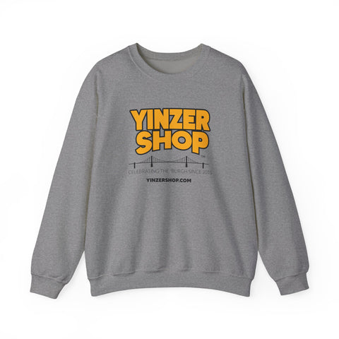 YinzerShop Serving Since 2015 - Gildan 18000 Heavy Blend™ Crewneck Sweatshirt Sweatshirt Printify Graphite Heather S