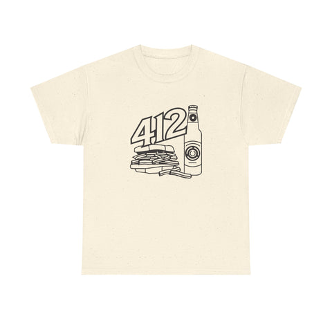 412 Icon Unisex Heavy Cotton Tee