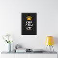 Keep Calm N'at - Canvas Gallery Wrap Wall Art Canvas Printify 20″ x 30″ 1.25"