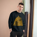 Pittsburgh Glass Building - Champion Crewneck Sweatshirt Sweatshirt Printify   