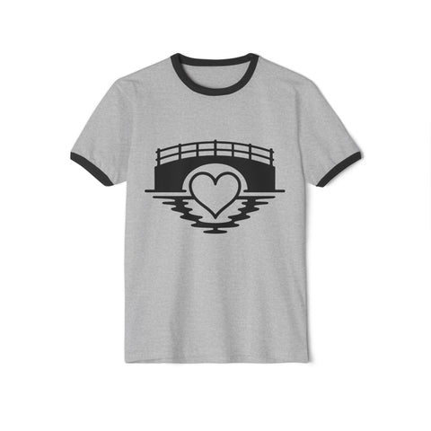 Love the 'Burgh - Unisex Cotton Ringer T-Shirt