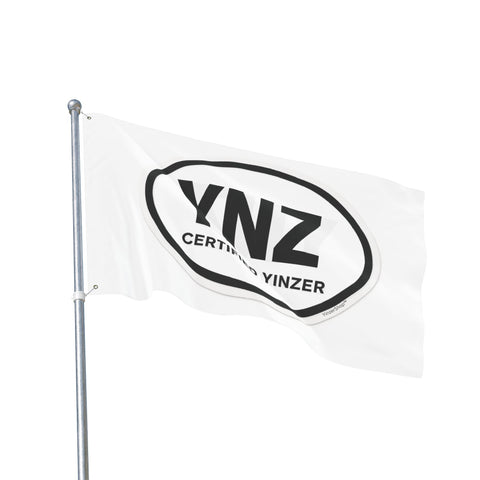 YNZ Certified Yinzer Double Sided Flag