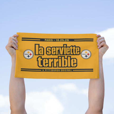 Pittsburgh Steelers French Towel – "La Serviette Terrible"