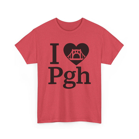 I Love PGH - Unisex Heavy Cotton Tee