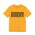 Pittsburghese Word Collage  - Short Sleeve Tee T-Shirt Printify Gold S 