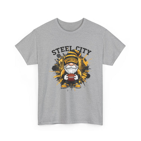 Steel City Gnome - Unisex Heavy Cotton Tee