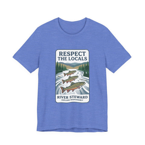 Respect the Locals River Steward Tee | Protect Our National Parks, Vintage Outdoor