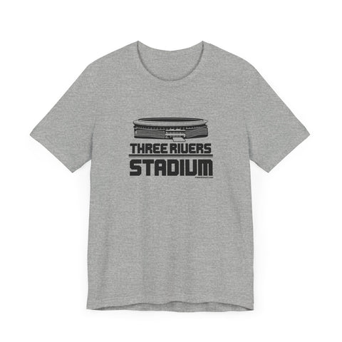 Pittsburgh Three Rivers Stadium Short Sleeve T-Shirt  - Unisex bella+canvas 3001