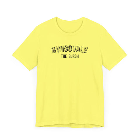 Swissvale - The Burgh Neighborhood Series - Unisex Jersey Short Sleeve Tee T-Shirt Printify   