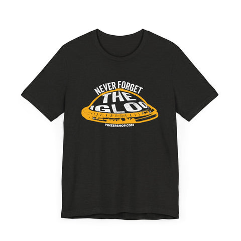 Never Forget The Igloo - Retro - Pittsburgh Hockey - Short Sleeve Tee