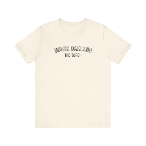 South Oakland - The Burgh Neighborhood Series - Unisex Jersey Short Sleeve Tee T-Shirt Printify Natural S 