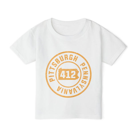 412 Pittsburgh Stamp - Toddler T-Shirt