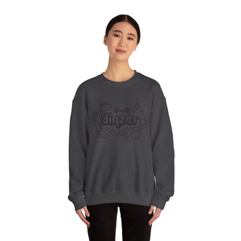 Yinzer Icon Doodles Heavy Blend™ Crewneck Sweatshirt