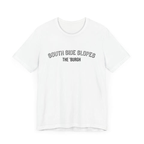 South Side Slopes - The Burgh Neighborhood Series - Unisex Jersey Short Sleeve Tee T-Shirt Printify   