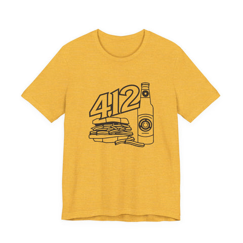 412 Icon Unisex Jersey Short Sleeve Tee