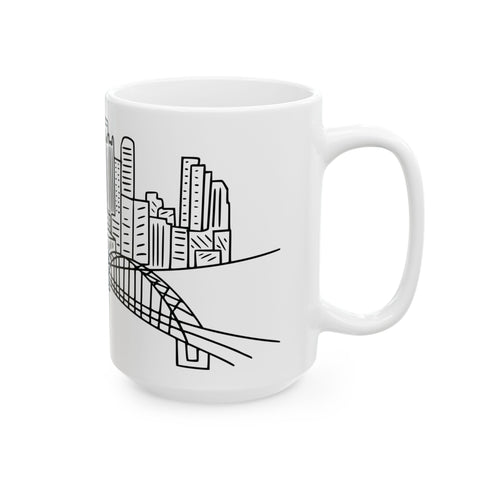Pittsburgh Skyline -  Coffee Mugs (11oz, 15oz)