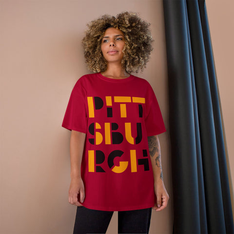 Pittsburgh City Art - Champion T-Shirt